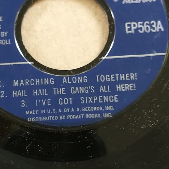 Vintage Little Golden Records EP 563 45 RPM EP - Picture 5 of 7